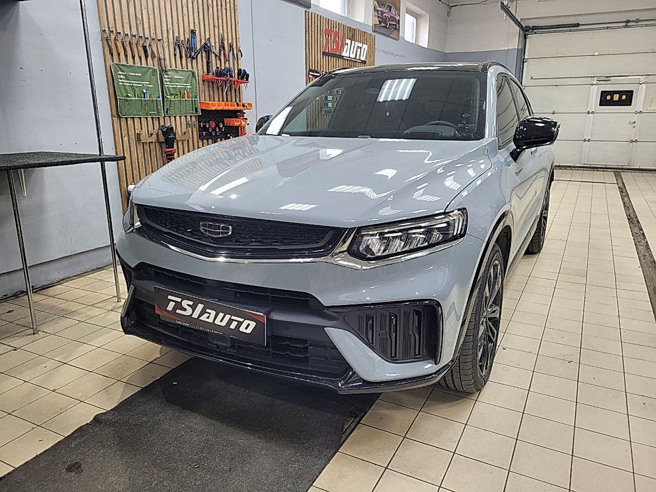 Шумоизоляция Geely Tugella в пакете Комфорт без крыши Шумоизоляция Geely Tugella в пакете Комфорт без крыши